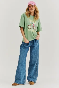 T-shirt Daisy Me Rollin'
