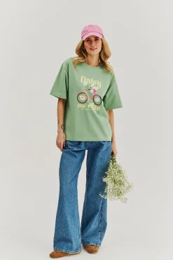 T-shirt Daisy Me Rollin'