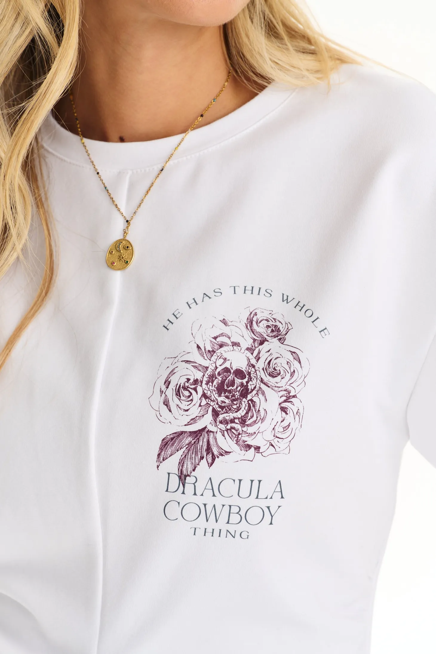 T-shirt Dracula Cowboy